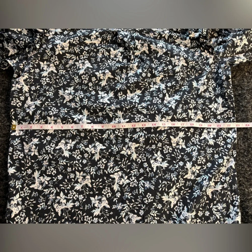 Erdem X Universal Standard Sz XS Cotton Primrose Ruffle Shirt Dress With Pockets - Picture 13 of 15